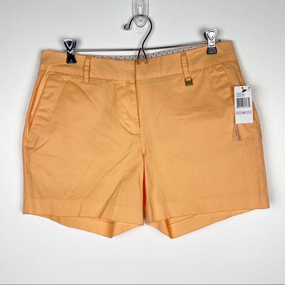 Nautica Pants - NAUTICA LIGHT CORAL FLAT FRONT SHORT SZ 6